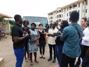 JICA, Embassy of Japan lead journalists on project tour to Tema Interchange Phase II, Sora Technology and Transonica