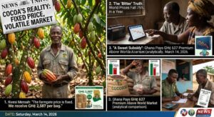 The Bitter-Sweet Taste of Cocoa: Ghana Farmgate vs. World Market ​