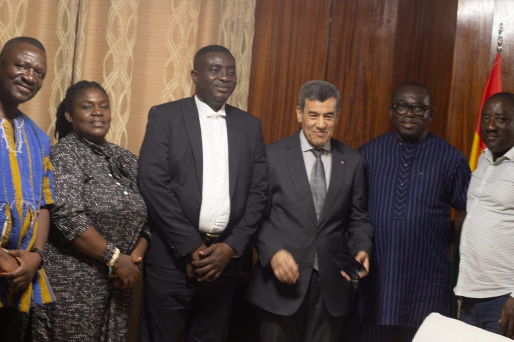 National Executives of PRINPAG visit Algerian Ambassador to Ghana