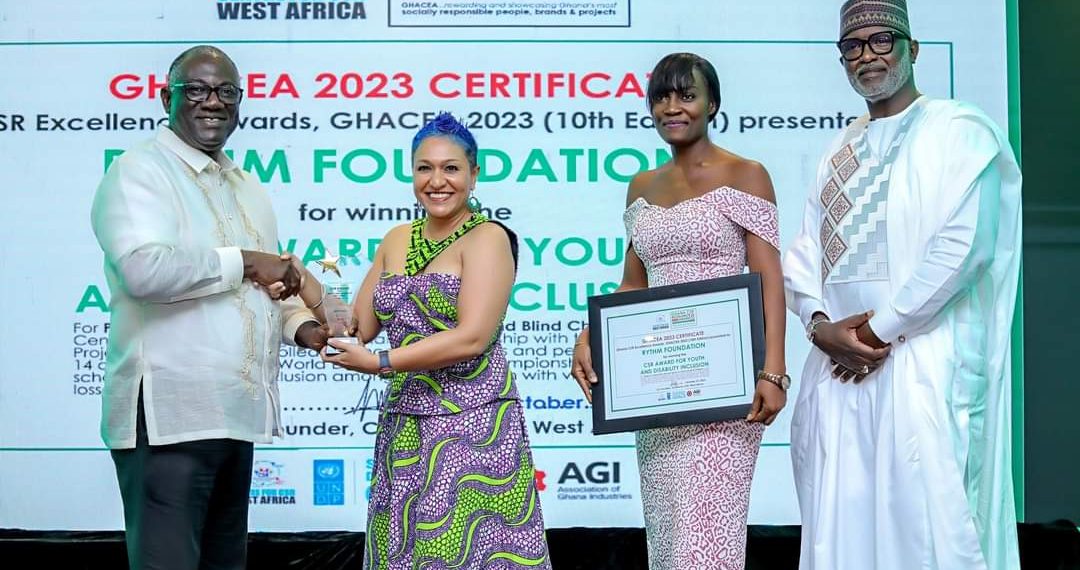 QNET’s RYTHM Foundation Wins CSR Award for Youth and Disability Inclusion in Ghana