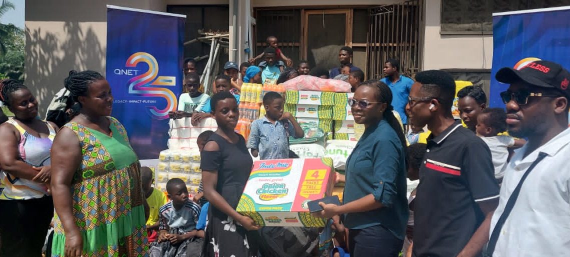 QNET Feeds and Clothe 105 Needy Orphans and Street Children in the Western Region of Ghana