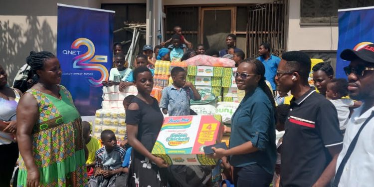 QNET Feeds and Clothe 105 Needy Orphans and Street Children in the Western Region of Ghana