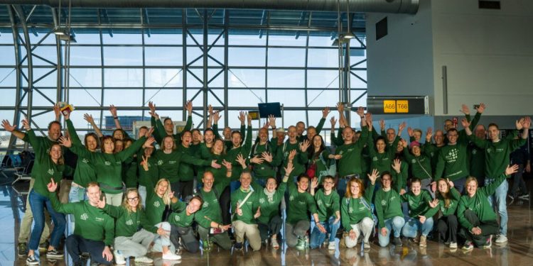 Brussels Airlines goes biking and hiking in Ghana to promote development of tourism in the Volta region