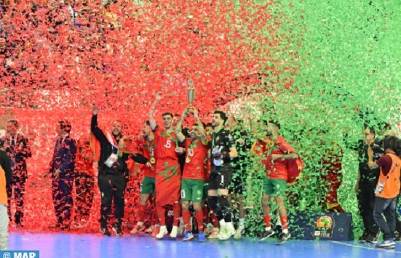Morocco Beats Angola, Wins Futsal AFCON: HM the King Congratulates National Futsal Team on 21-04-2024