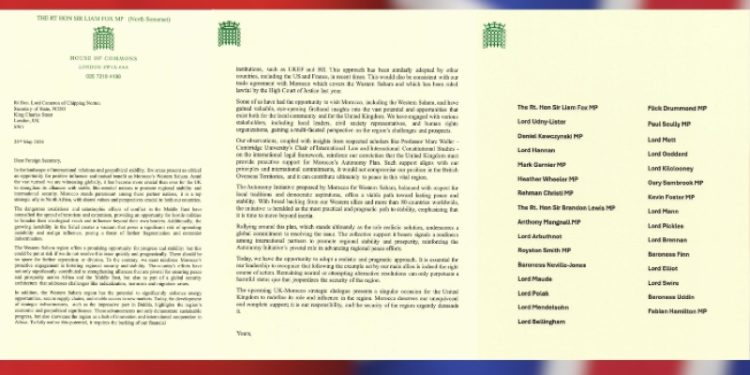 Thirty British MPs ask David Cameron for London’s support for Moroccan Autonomy Plan for the Sahara