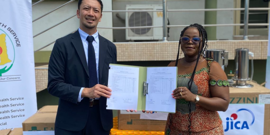 JICA hands over Medical Equipment to the Ghana Health Service to Strengthen the Quality of Maternal and Newborn Services in Four Regions
