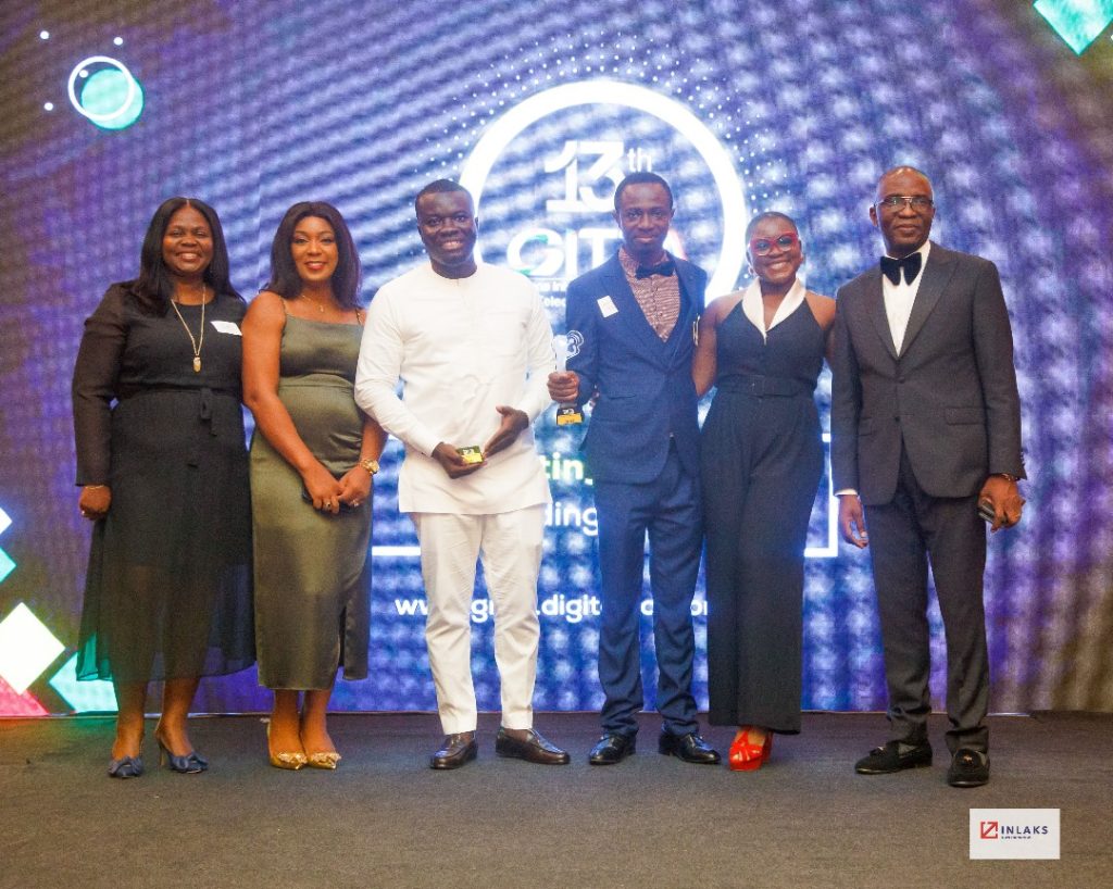 Inlaks wins two prestigious honors at the 13th Ghana Information Technology and Telecom Awards 