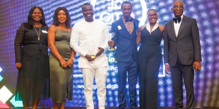 Inlaks wins two prestigious honors at the 13th Ghana Information Technology and Telecom Awards 