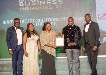 Inlaks Ghana & Country Manager Win Awards at the National Business Honours