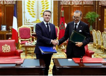 HM King Mohammed VI, President Emmanuel Macron Chair Signing Ceremony of Several Bilateral Agreements