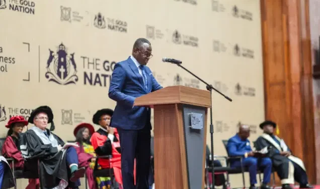 Justice Yonny Kulendi urges Accra Business School graduates to lead with integrity