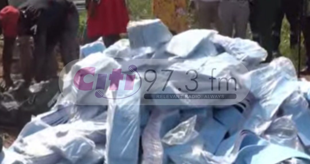 EC destroys defective ballot papers for Ahafo and Volta Regions