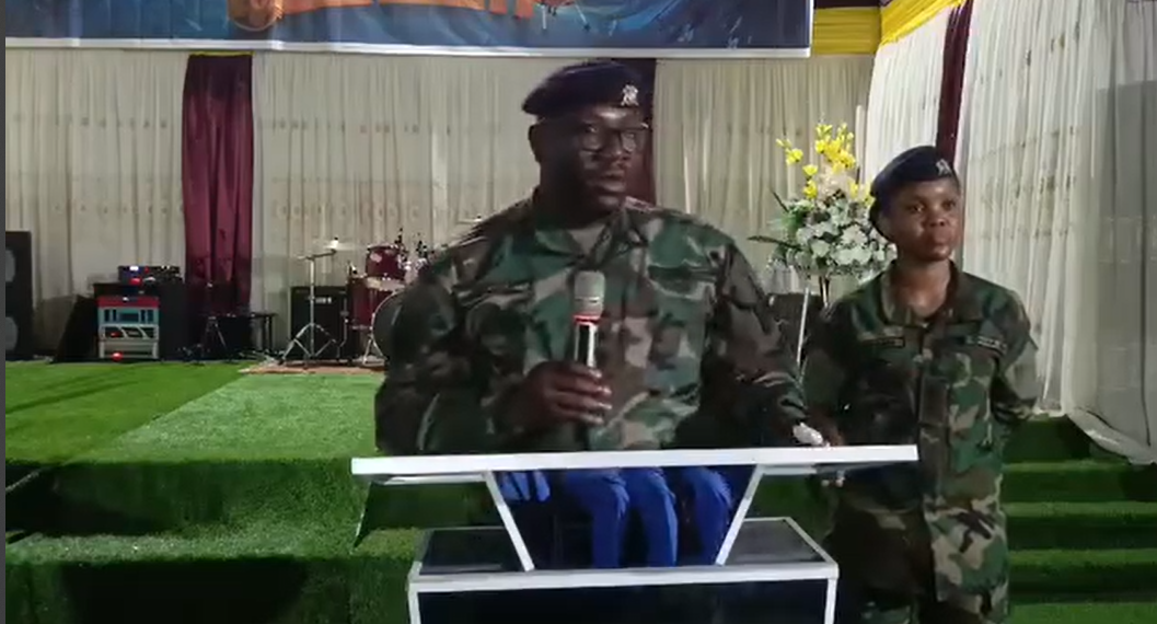 “I’ll beat you if you misbehave on election day” – Achiase Commanding Officer to Ghanaians