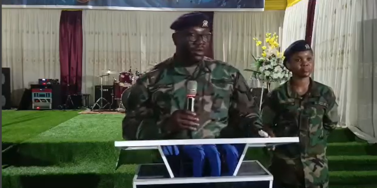 “I’ll beat you if you misbehave on election day” – Achiase Commanding Officer to Ghanaians