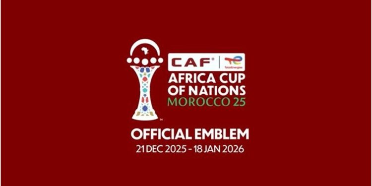Africa Cup of Nations Morocco 2025 in Rabat; Logo for CAF unveiled
