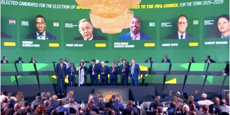 Lekjaa re-elected to FIFA Council during CAF General Assembly