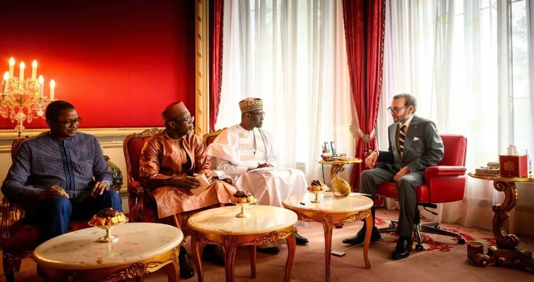 HM the King Receives Foreign Ministers of Three Countries of Sahel States Alliance