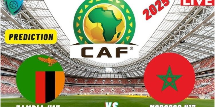 2025 CAN U17: Morocco faces Zambia