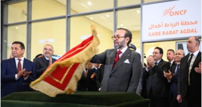 HM the King Launches Construction of Kenitra-Marrakech High-Speed Rail Line in Rabat