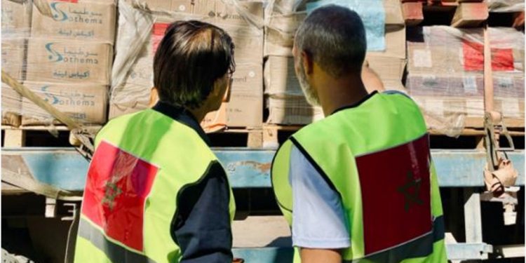 HM King Mohammed VI, Chairman of Al-Quds Committee, Issues Very High Instructions to Dispatch Additional Humanitarian Aid to Gaza Inhabitants