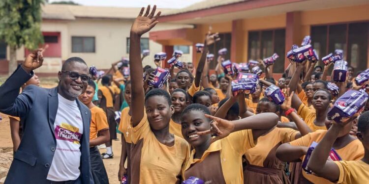 Imperial General Assurance supports Ashanti School for the Deaf Girls with Menstrual Hygiene Products