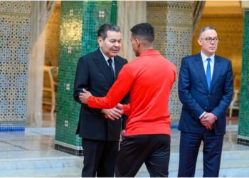 HRH Prince Moulay Rachid Receives National Football Team Members, Runners-Up of AFCON Morocco-2025