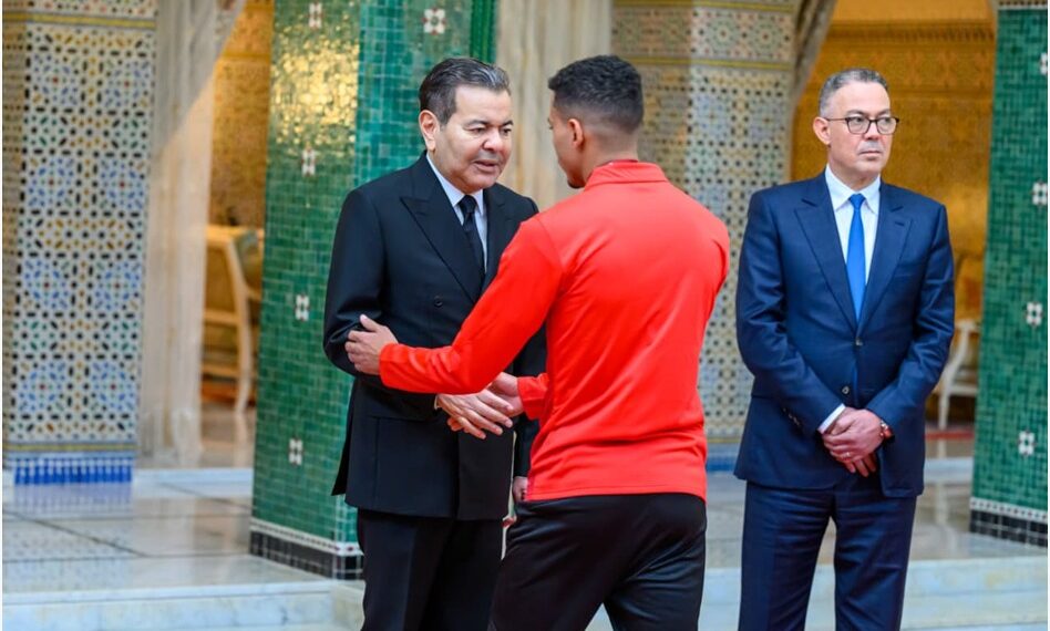 HRH Prince Moulay Rachid Receives National Football Team Members, Runners-Up of AFCON Morocco-2025